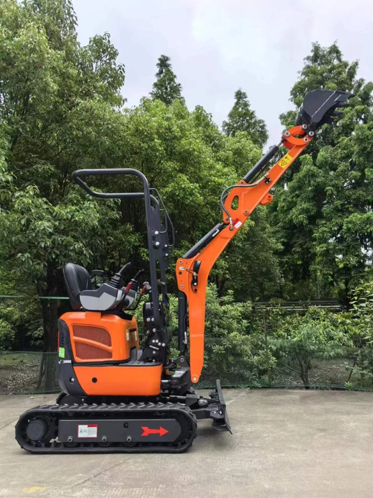 Minibager Kubota U10 Váha stroja 1200kg
