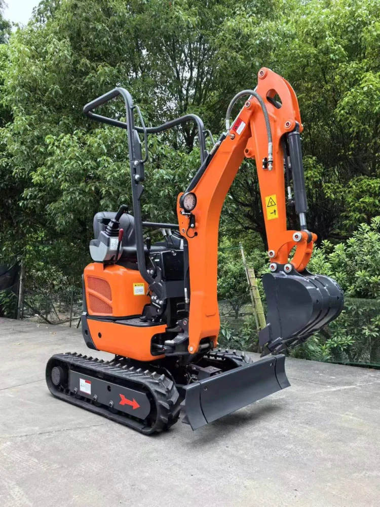 Minibager Kubota U10 Váha stroja 1200kg