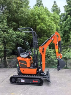 Minibager Kubota U10 Váha stroja 1200kg